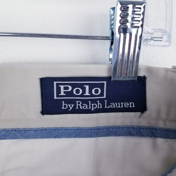 Polo by Ralph Lauren Classic Fit Pleated Khaki Shorts NWT size 32 - Picture 9 of 11